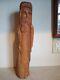 Eric Tollardo Original Wood Carving Folk Art Age 8. 18x5 Sculpture