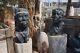 Fantastic 31 Tall 23 Wide Shona Tribe Carved Warrior Statue Free Shipping
