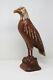Fine Folk Art Wood Carved American Eagle Signed By Artist 18 Tall