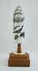 Fine Scrimshaw Hand Carved Maritime Folk Art By Doug Fine 5-1/8