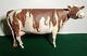 Folk Art Ayrshire Milk Cow Larry Koosed 2007 Hand Carved & Painted