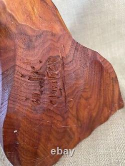 Folk Art Carved Cedar Burl Arm, Hand by Gilles Jacques Cloutier (1947-2014)