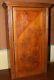 Folk Art Carved Wood Cabinet With Lock And Key 1902