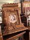 Folk Art Carved Wood Window Photo Frame Tramp Art Style Nepal