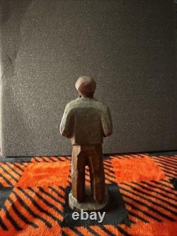 Folk Art Carved Wooden Figure