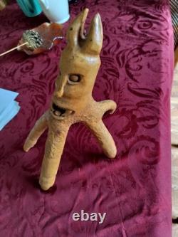 Folk Art Carving Edger Tolson Signed