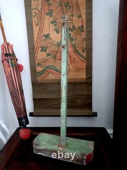 Folk Art Lay Model Wooden Carved Marionette Primitive Antique 19th C Articulated