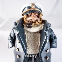 Grandpa Vintage 1930's Nautical Boat Captain Sculpture Statue 9L x 6.5W