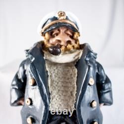 Grandpa Vintage 1930's Nautical Boat Captain Sculpture Statue 9L x 6.5W