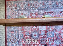 Great Rare Vintage Hand Carved Hand Painted Pair Of Birds On Wood Folk Art