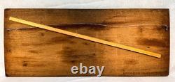 Haitian Folk Art Carved Wood Panel 37 x 16 by Raymond Baptiste