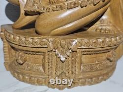 Hand Carved Balinese Dancer 2003 14 Folk Art Indonesia Intricate Detail