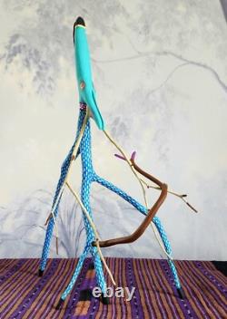 Hand Carved Cedar Folk Art Coyotebuck