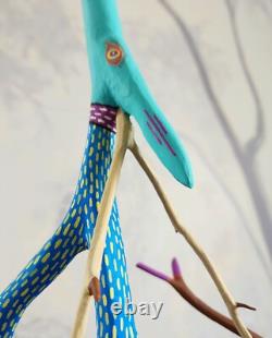 Hand Carved Cedar Folk Art Coyotebuck