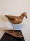 Hand Carved Early Century Style Bird Folk Art Sculpture Driftwood Base Signed
