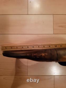 Hand Carved Vintage Wood Fish Picasso Triggerfish 12 Folk Art Signed