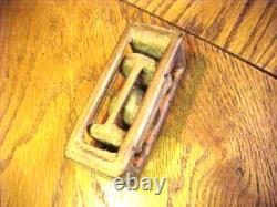 Hand Carved Wood Ball in Cage inside Cage Wood Whimsey Folk Art BSA Merit Badge