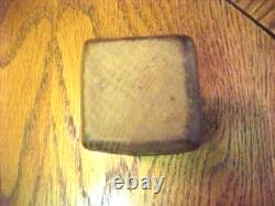 Hand Carved Wood Ball in Cage inside Cage Wood Whimsey Folk Art BSA Merit Badge