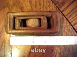 Hand Carved Wood Ball in Cage inside Cage Wood Whimsey Folk Art BSA Merit Badge