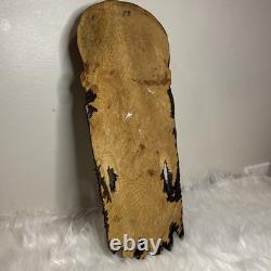 Hand Carved Wood Bob Marley Jamaican Wall Folk Art Hanging Rastafarian Vintage