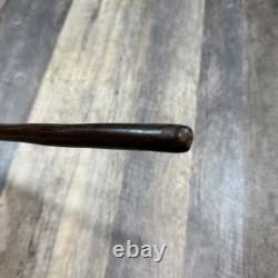 Hand Carved Wood Figural Ceremonial Staff Open Hand Snake Woman 31 Folk Art