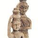 Hand Carved Wooden Folk Art Cultural Figures Unknown Origin