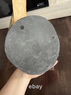 Hand Carved Wooden Painted Pair Of Pigeons 15 Folk Art Outsider