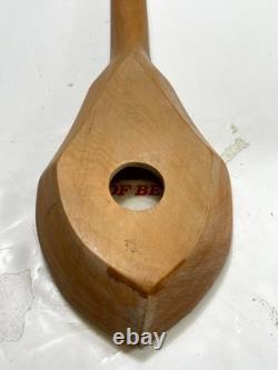 Hand Carved Wooden Tahitian Ukulele Polynesian Banjo Folk Art String Instrument