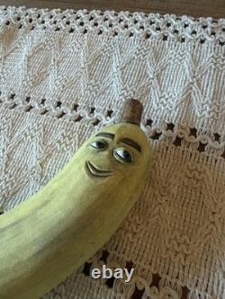 Handmade Banana Wall Art Unique Folk Art Made in Texas? Wall Art 1/1