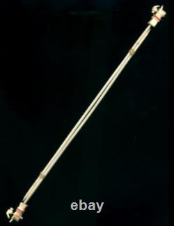 Handmade Carved Folk Art Antique Hand Hammer Moveable Cow Bone Pointers Needles