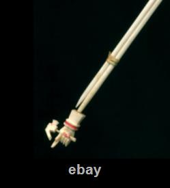 Handmade Carved Folk Art Antique Hand Hammer Moveable Cow Bone Pointers Needles