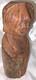 Harry Benally H. Ben 9.25 Dine Lady Wood Navajo Folk Art Carved Sculpture 2001