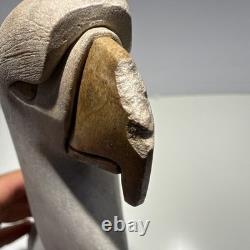 IROQUOIS SOAPSTONE CARVING False Faces by Cadaha Wenoda Six Nations Confederacy