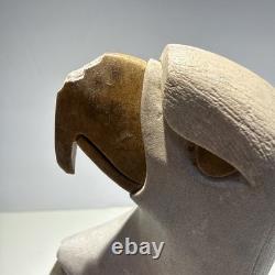IROQUOIS SOAPSTONE CARVING False Faces by Cadaha Wenoda Six Nations Confederacy