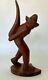 J Pinal Mexican Artist Wood Carving Signed Rare