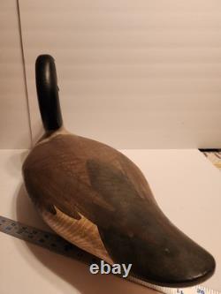 Joey Jobes Canada Goose Decoy 23 Hand Carved Chesapeake Bay Folk Art HDG