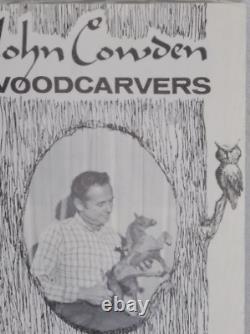 John Cowden hand Carved folk art