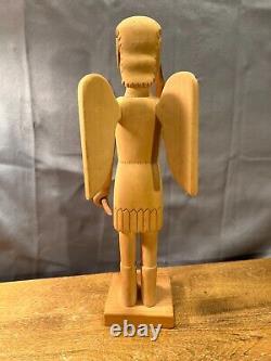 Jose Mondragon Wood Carving Folk Art Chimayo New Mexico Sculpture