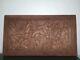 Large Vintage Folk Art Haitian Carved Wood Panel 13h X 24length Handmade Vtg