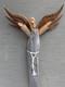 Large Ben Ortega 1995 Angel Folk Art Signed Hand Carved Wall Sculpture 16x10