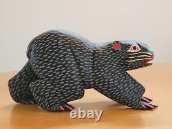 MANUEL JIMENEZ & Sons Vintage Mexican Folk Art wood carving Oaxaca Alebrijes