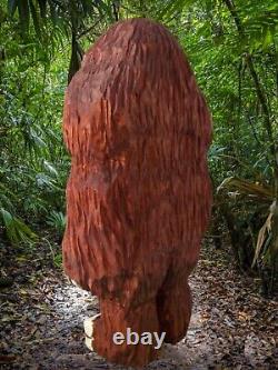 MAPINGUARI That Bigfoot of the Amazon my hand carved figure, signed