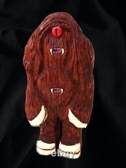 MAPINGUARI That Bigfoot of the Amazon my hand carved figure, signed