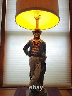 MCM Nautical French Sailor Sea Captain Lamp 1971 Dunning Industries USA Vintage
