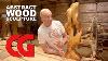 Making An Abstract Wood Sculpture Art Carving