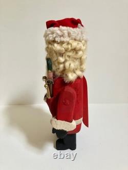 Mary Myers Hand Carved Santa Nutcracker Folk Art Signed #86 Made in 2000