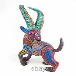 Masterpiece Goat Oaxacan Alebrije Wood Carving Mexican Folk Art Sculpture