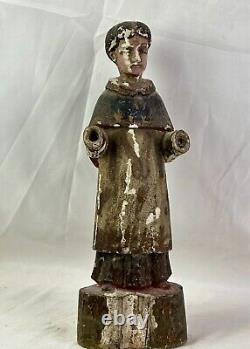 Mexican Carved Santos, Folk Art, Catholic Saint