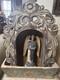 Mexican Santos Angel/nicho Shrine Carved Wood Folk Art Antique Devotional C1900