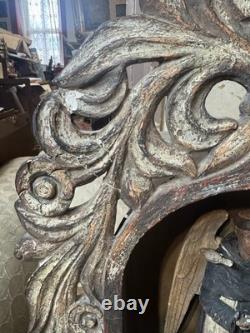 Mexican Santos Angel/Nicho Shrine Carved Wood Folk Art Antique Devotional c1900